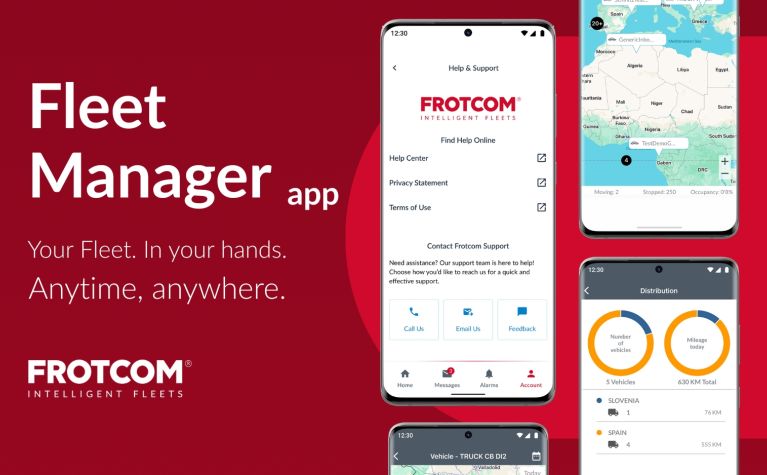 Fleet Manager App - Frotcom